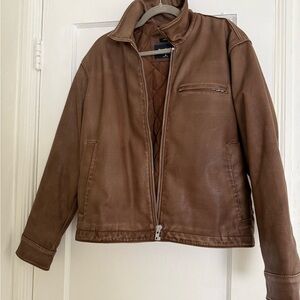 Abercrombie & Fitch Quilted Brown Jacket